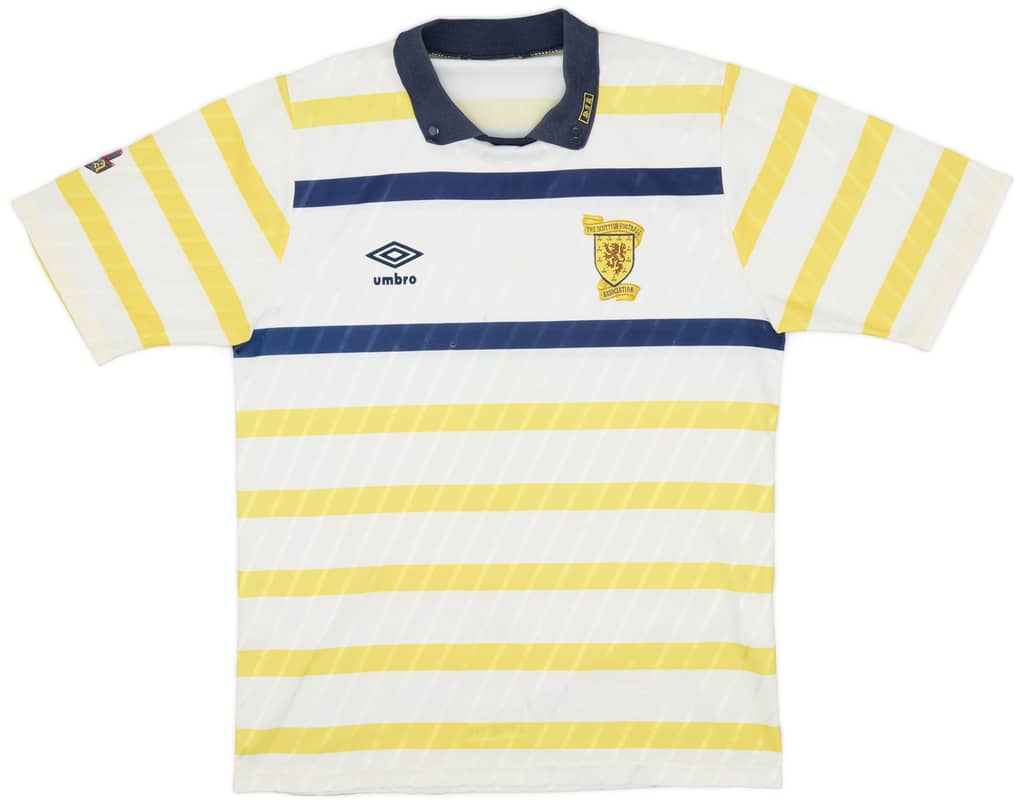 1988-91 Scotland Away Shirt - 8/10 - (M)