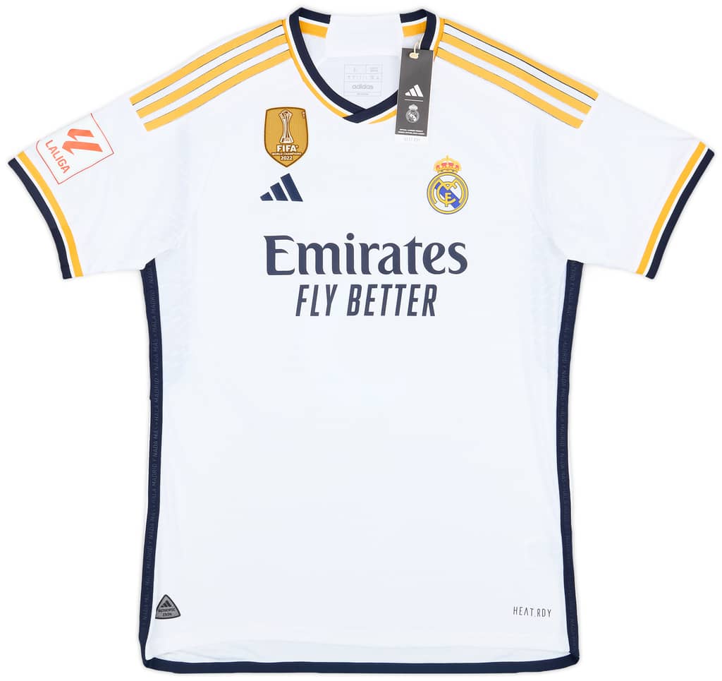 2023-24 Real Madrid Authentic Home Shirt Bellingham #5