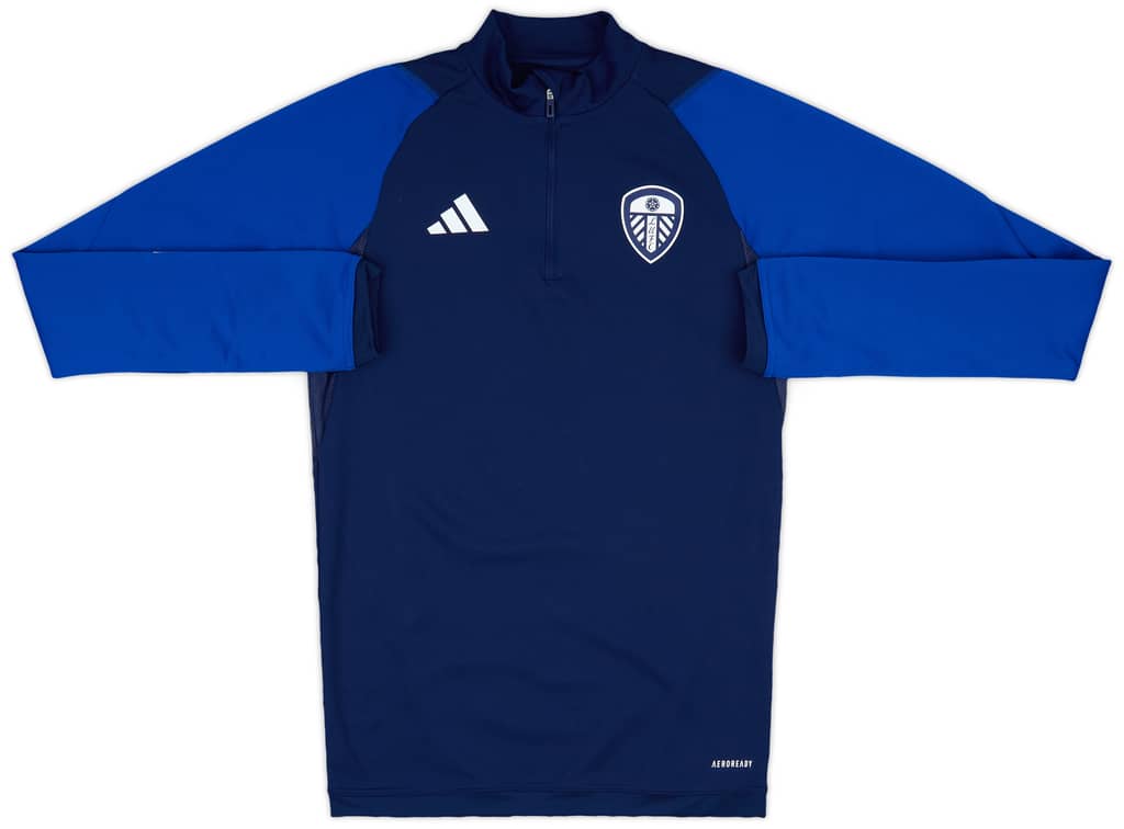 2023-24 Leeds United adidas 1/4 Zip Training Top (XS)
