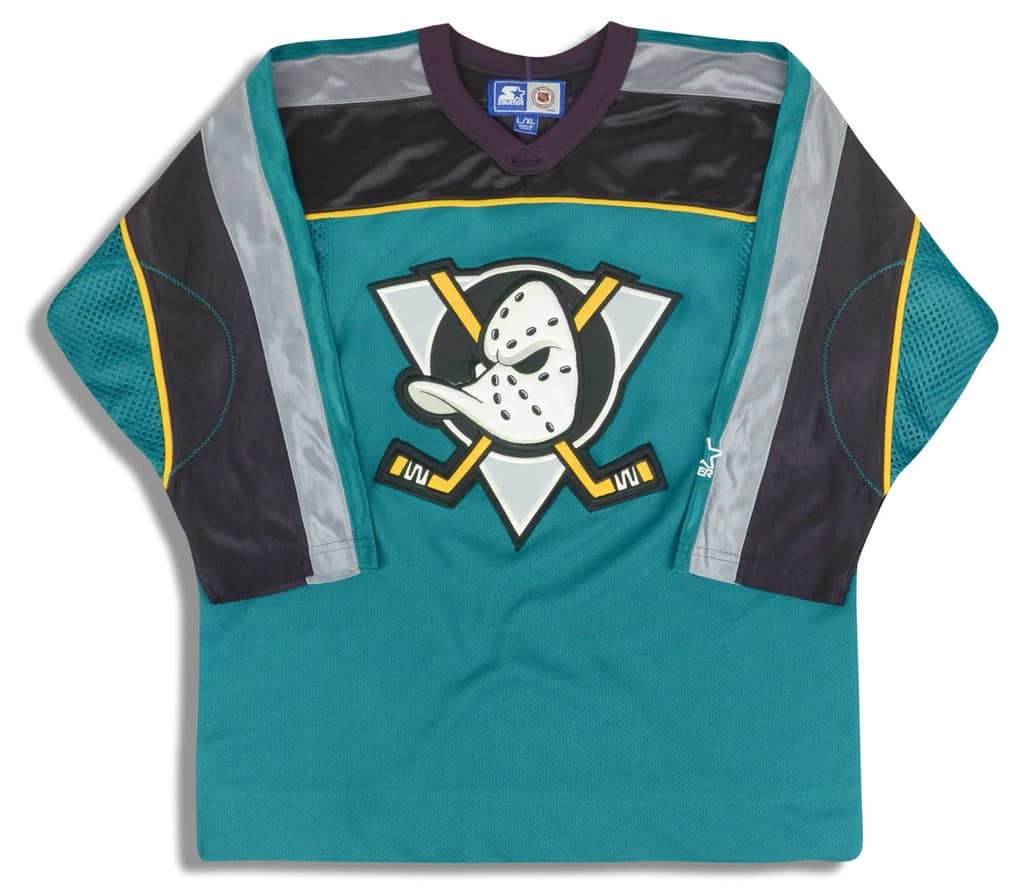 1997-99 Anaheim Ducks Starter Jersey (Alternate) Y