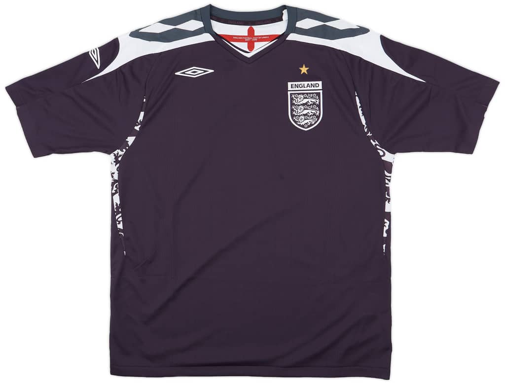 2007-09 England GK S/S Shirt