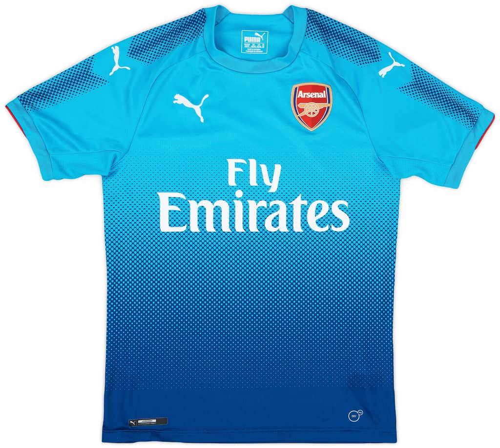 2017-18 Arsenal Away Shirt Ozil #11 - 7/10 - (XS)