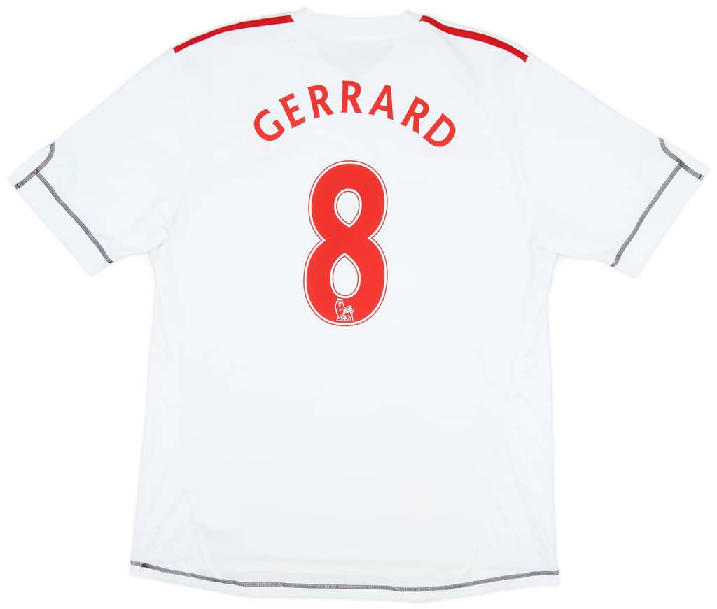 2009-10 Liverpool Third Shirt Gerrard #8 - 8/10 - (XL)