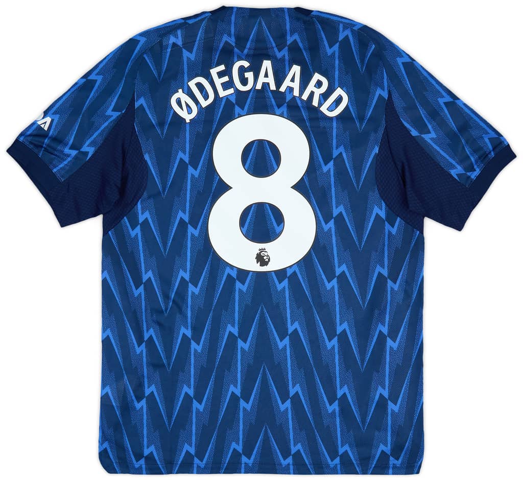 2025-26 Arsenal Authentic Away Shirt Odegaard #8