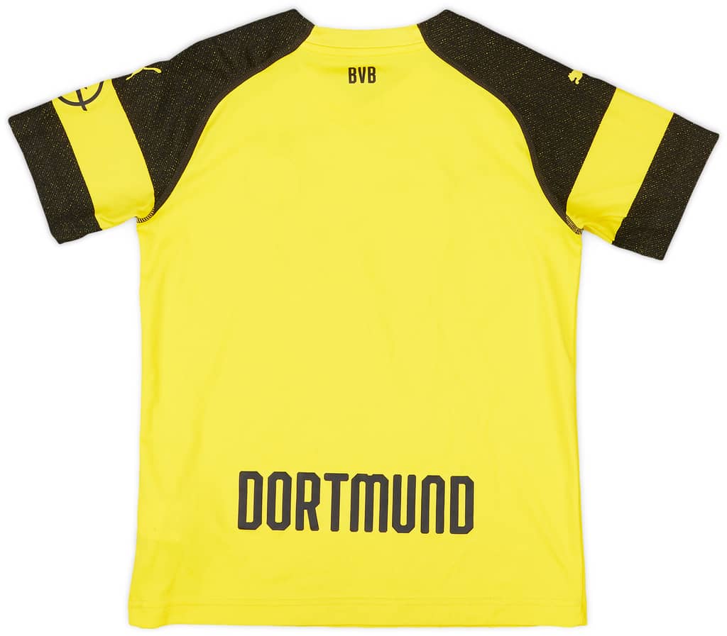 2018-19 Borussia Dortmund Home Shirt - 4/10 - (M.Boys)