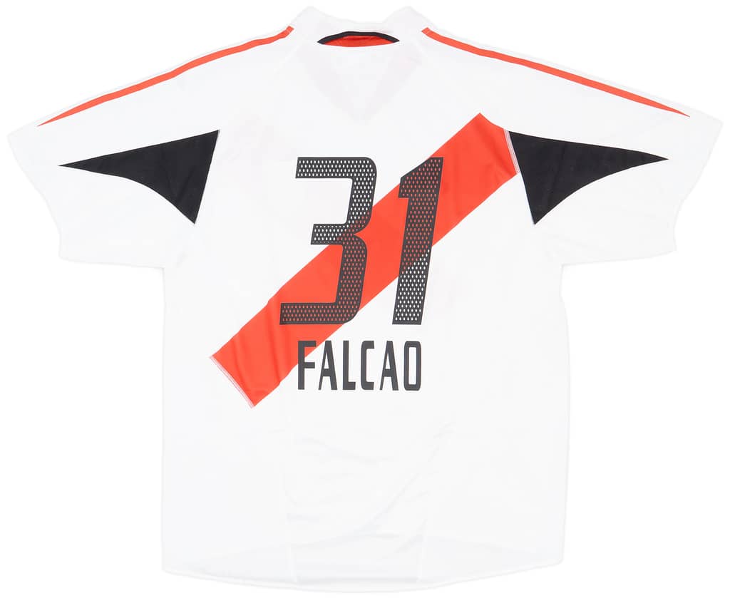 2004-05 River Plate Home Shirt Falcao #31 - 9/10 - (XL)
