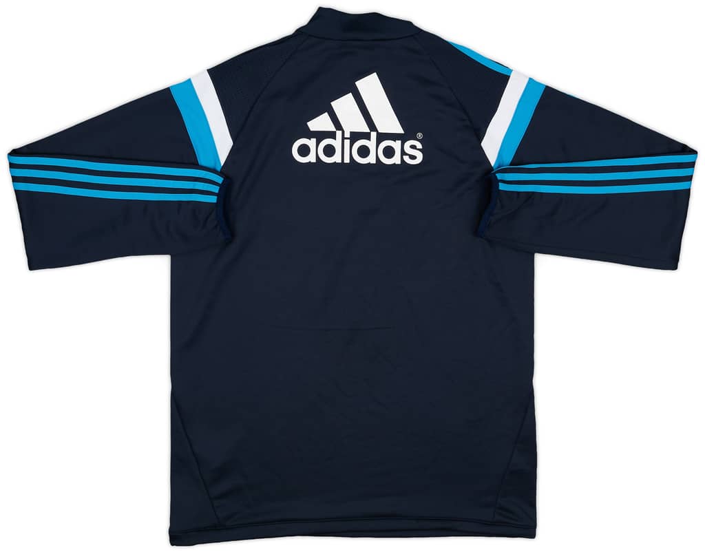 2014-15 Chelsea adidas 1/4 Zip Drill Top - 7/10 - (L)