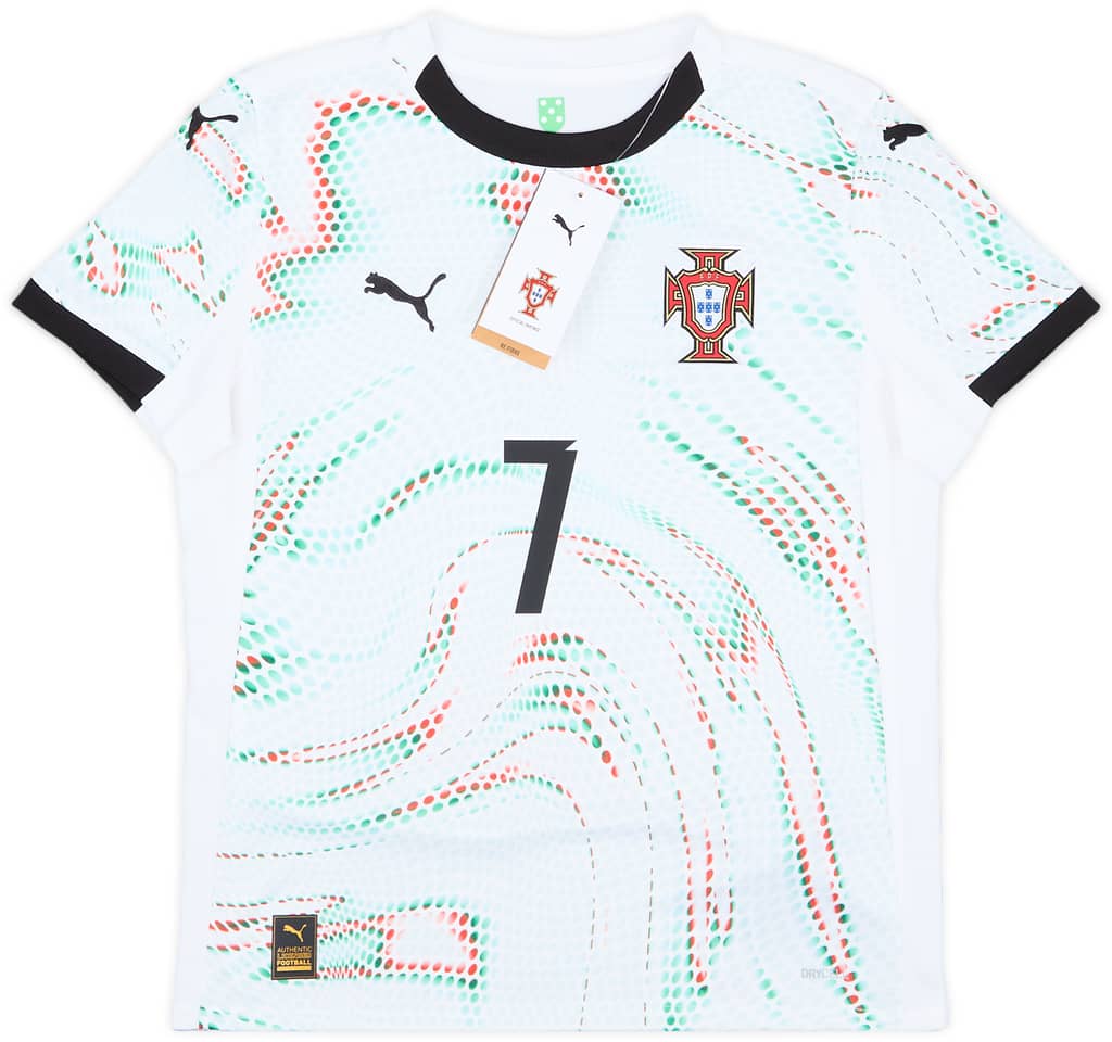 2025-26 Portugal Away Shirt Ronaldo #7 (KIDS)