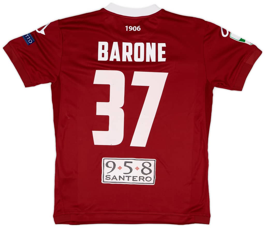 2016-17 Spezia Match Issue GK Shirt Barone #37