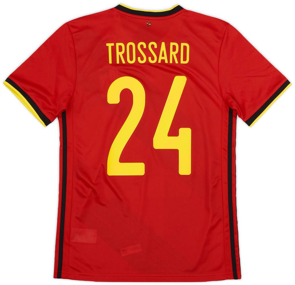 2020-21 Belgium Home Shirt Trossard #24 (S)
