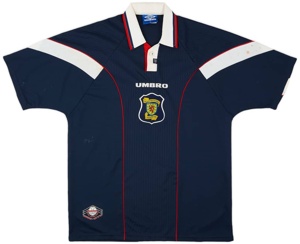 1996-98 Scotland Home Shirt - 5/10 - (XL)
