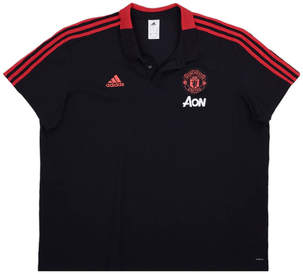 2018-19 Manchester United adidas Polo Shirt - 9/10 - (3XL)