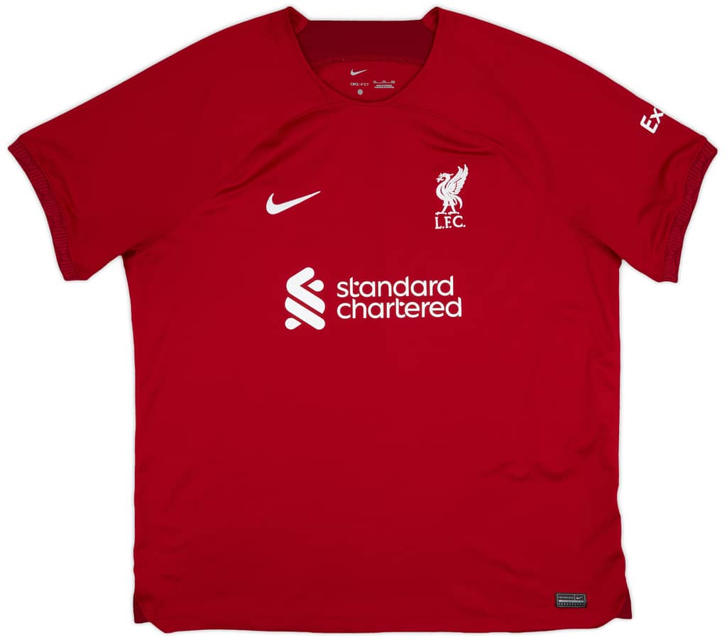 2022-23 Liverpool Home Shirt Salah #11 - 10/10 - (XXL)
