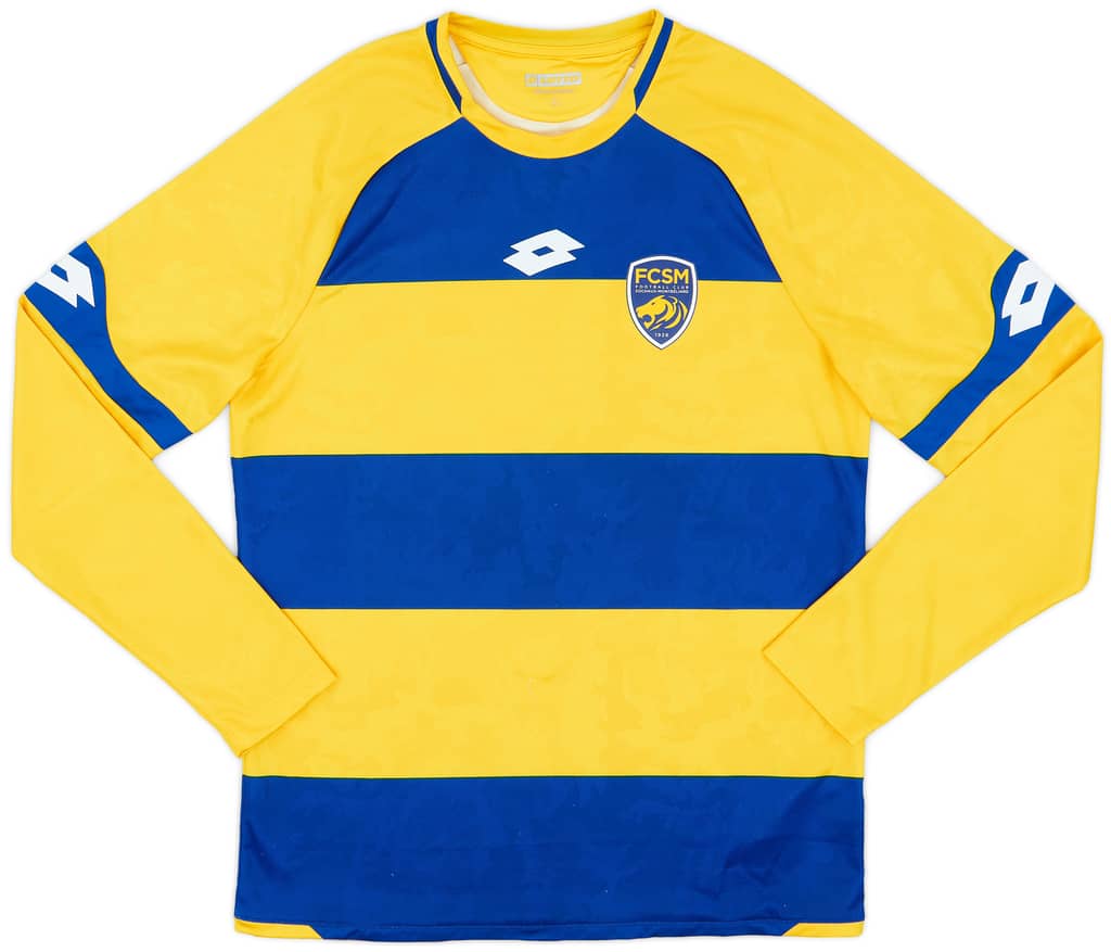 2018-19 Sochaux Home L/S Shirt - 8/10 - (L)