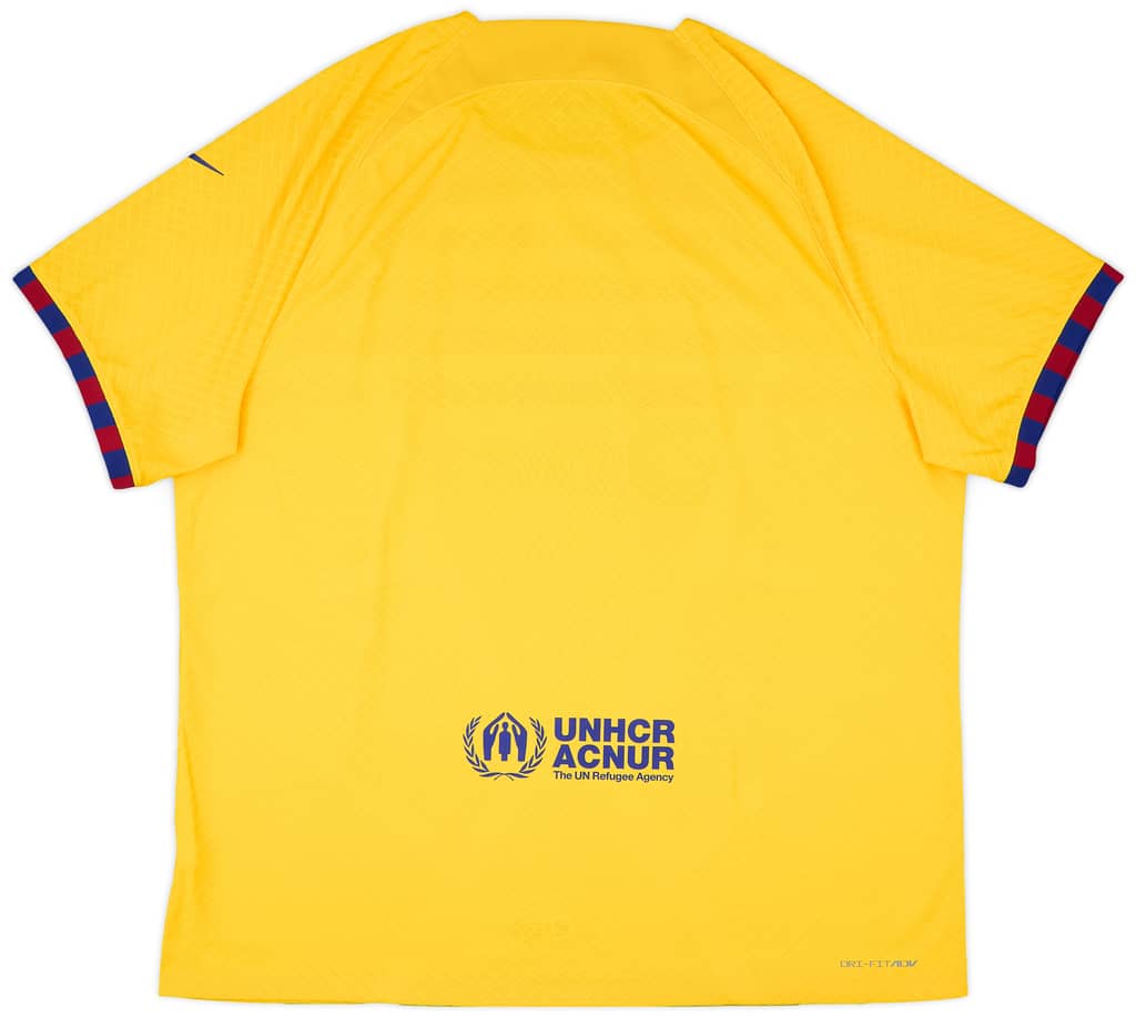 2022-23 Barcelona Authentic Fourth Shirt - 7/10 - (XXL)