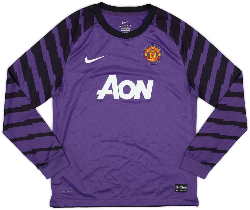 2010-11 Manchester United GK Shirt - 9/10 - (L.Boys)