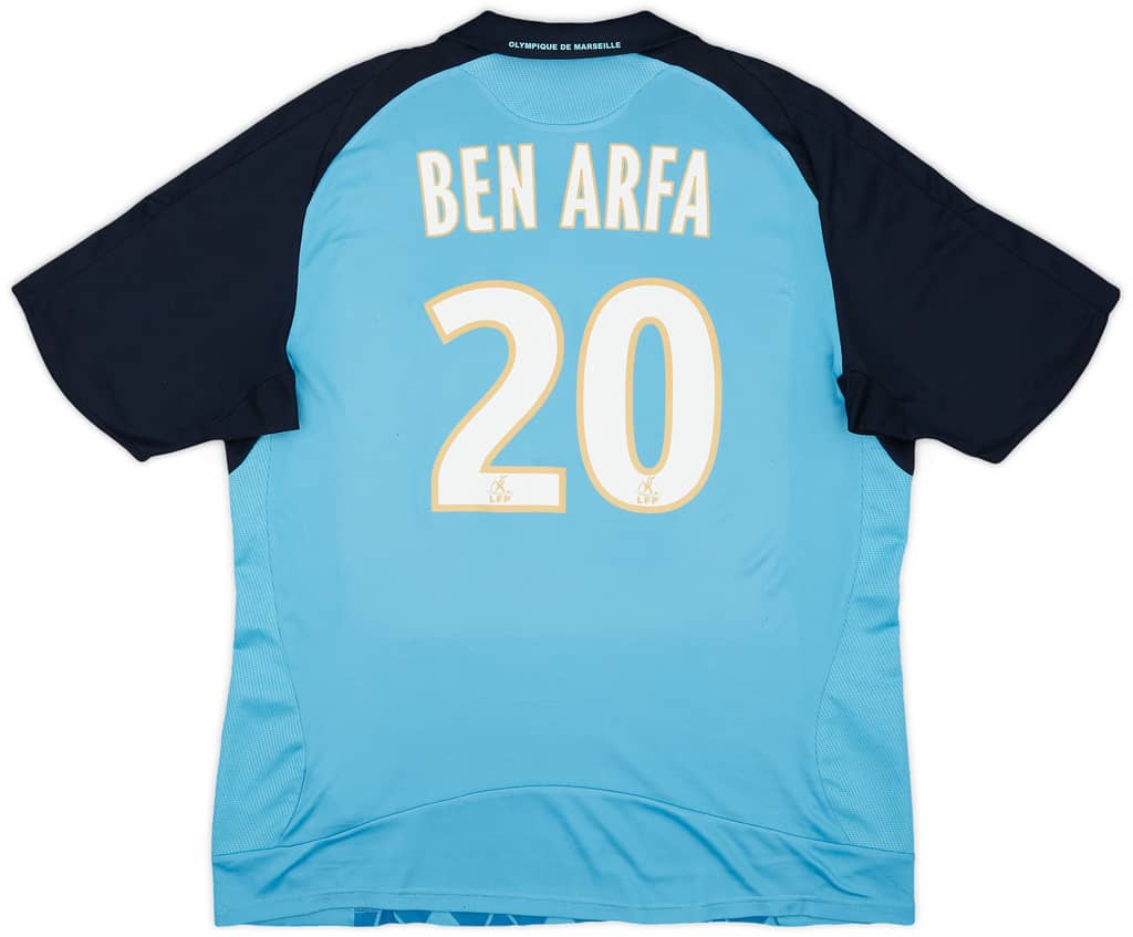 2008-09 Olympique Marseille Away Shirt Ben Arfa #20 - 6/10 - (XL)