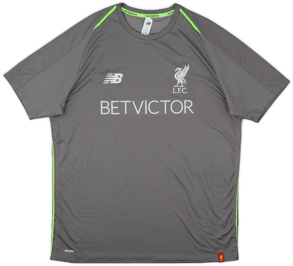 2018-19 Liverpool New Balance Training Shirt - 8/10 - (L)