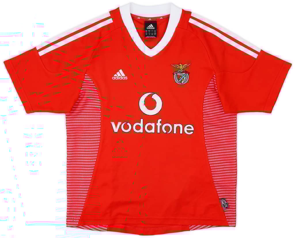 2002-03 Benfica Home Shirt - 7/10 - (L.Boys)