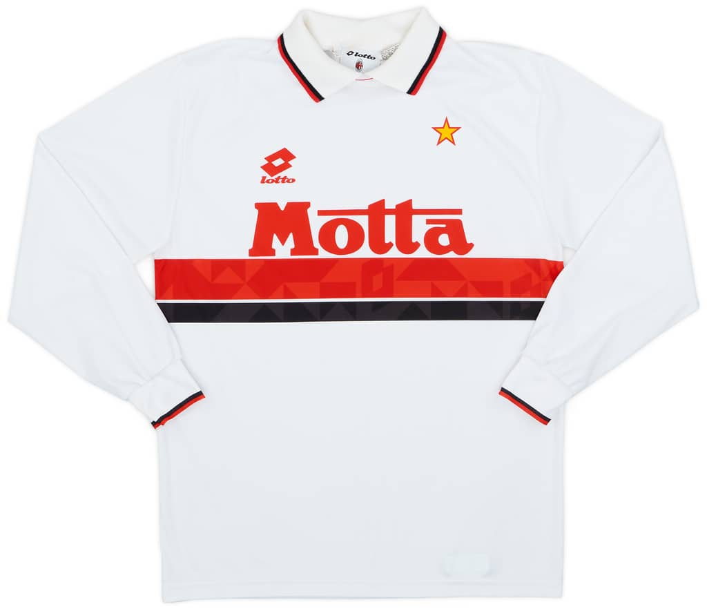 1993-94 AC Milan Away L/S Shirt - 8/10 - (S)