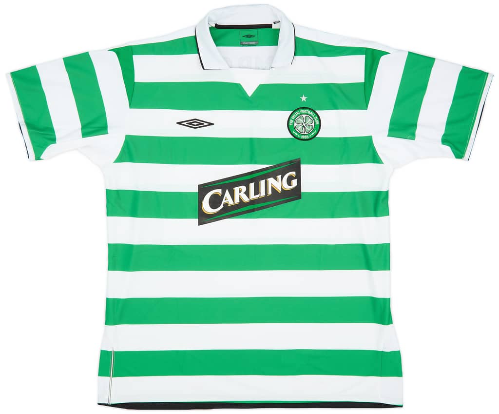 2004-05 Celtic Home Shirt Lambert #14 - 10/10 - (XXL)