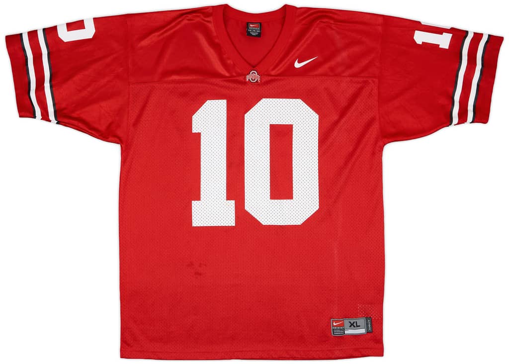 2003-06 Ohio State Buckeyes Smith #10 Nike Home Jersey - 6/10 - (XL)