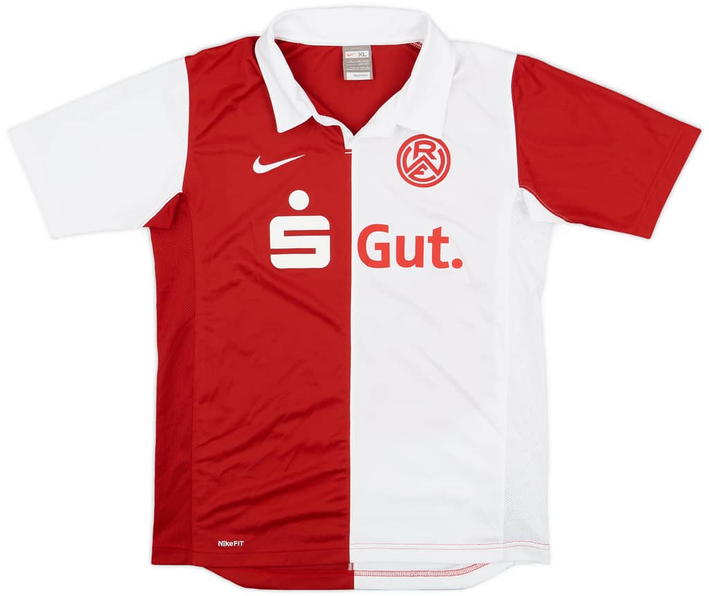 2007-08 Rot-Weiss Essen Home Shirt - 9/10 - (XL.Boys)