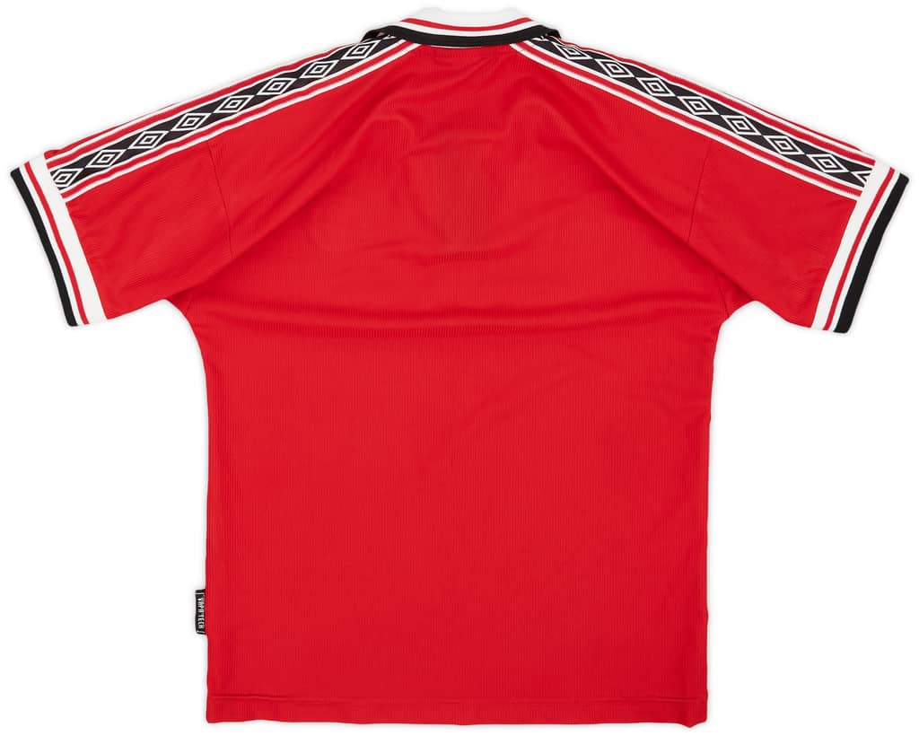 1998-00 Manchester United Home Shirt - 7/10 - (L.Boys)