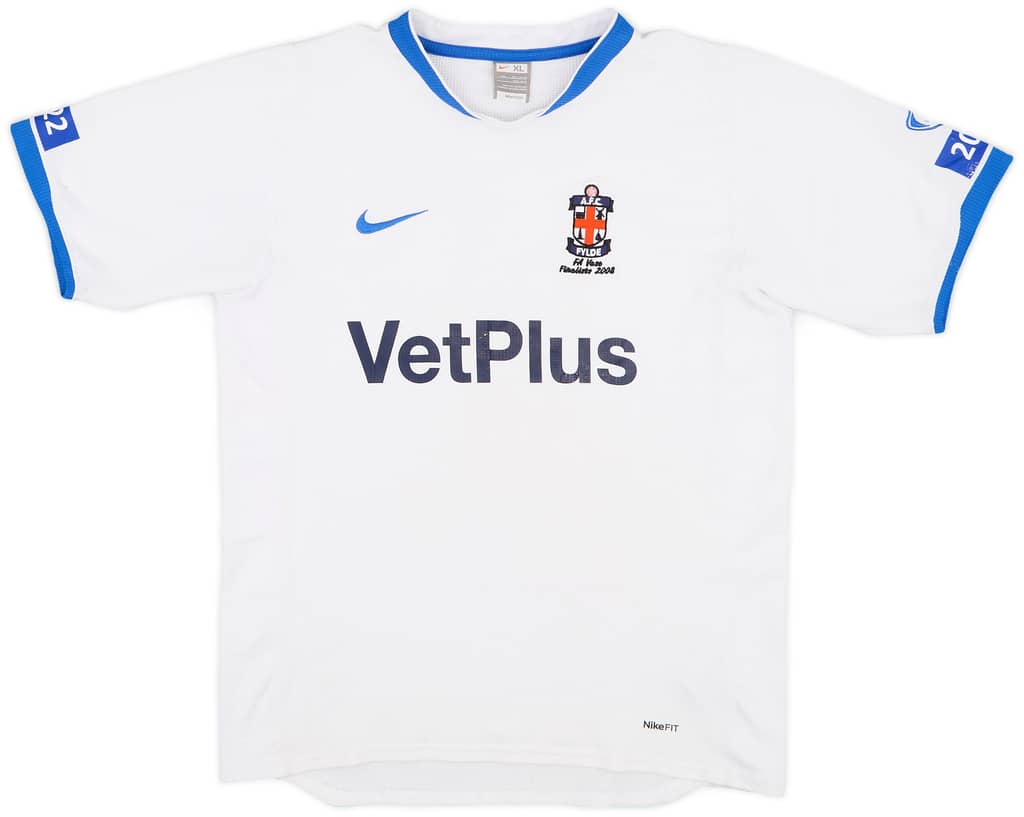 2007-08 AFC Fylde Home Shirt - 7/10 - (XL.Boys)