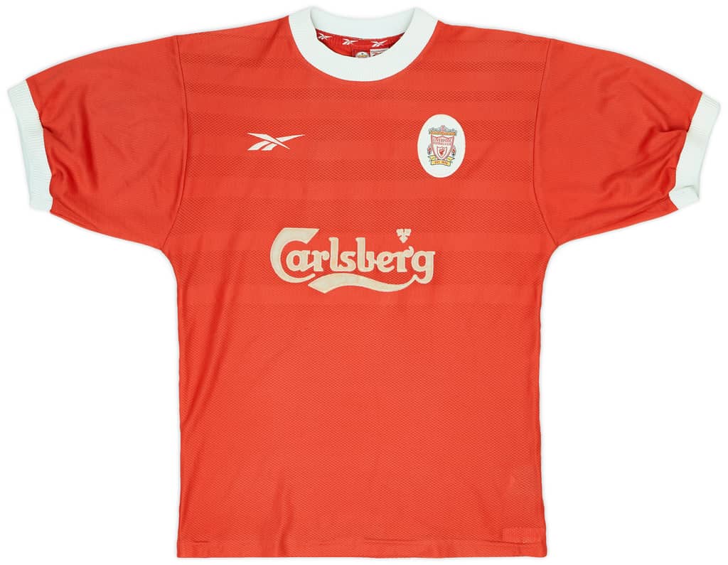 1998-00 Liverpool Home Shirt Owen #10 - 5/10 - (S)