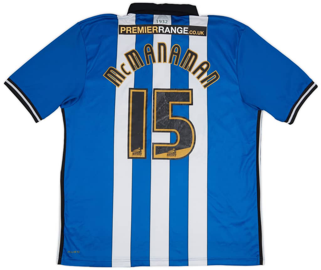 2014-15 Wigan Home Shirt McManaman #15 - 5/10 - (3XL)