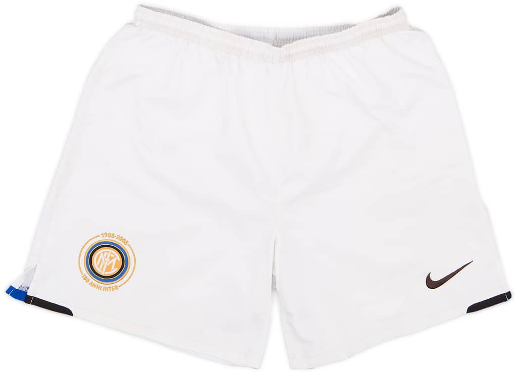 2007-08 Inter Milan Home Shorts - 4/10 - (L.Boys)