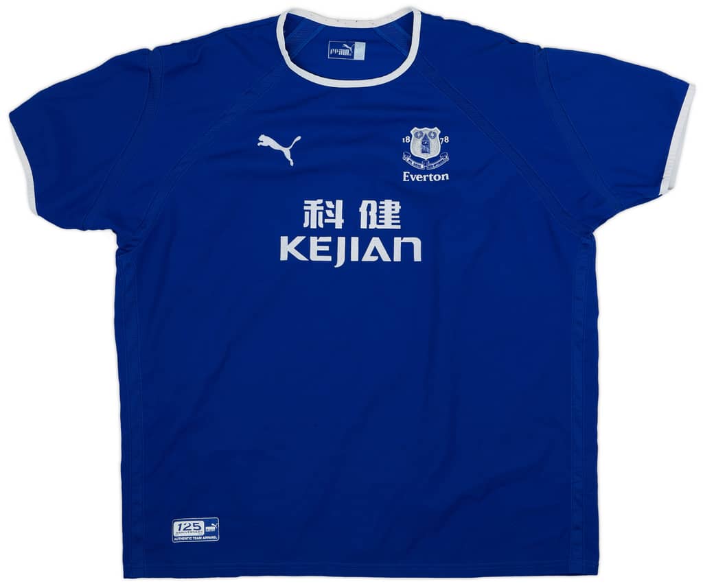 2003-04 Everton Home Shirt Rooney #18 - 8/10 - (XXL)