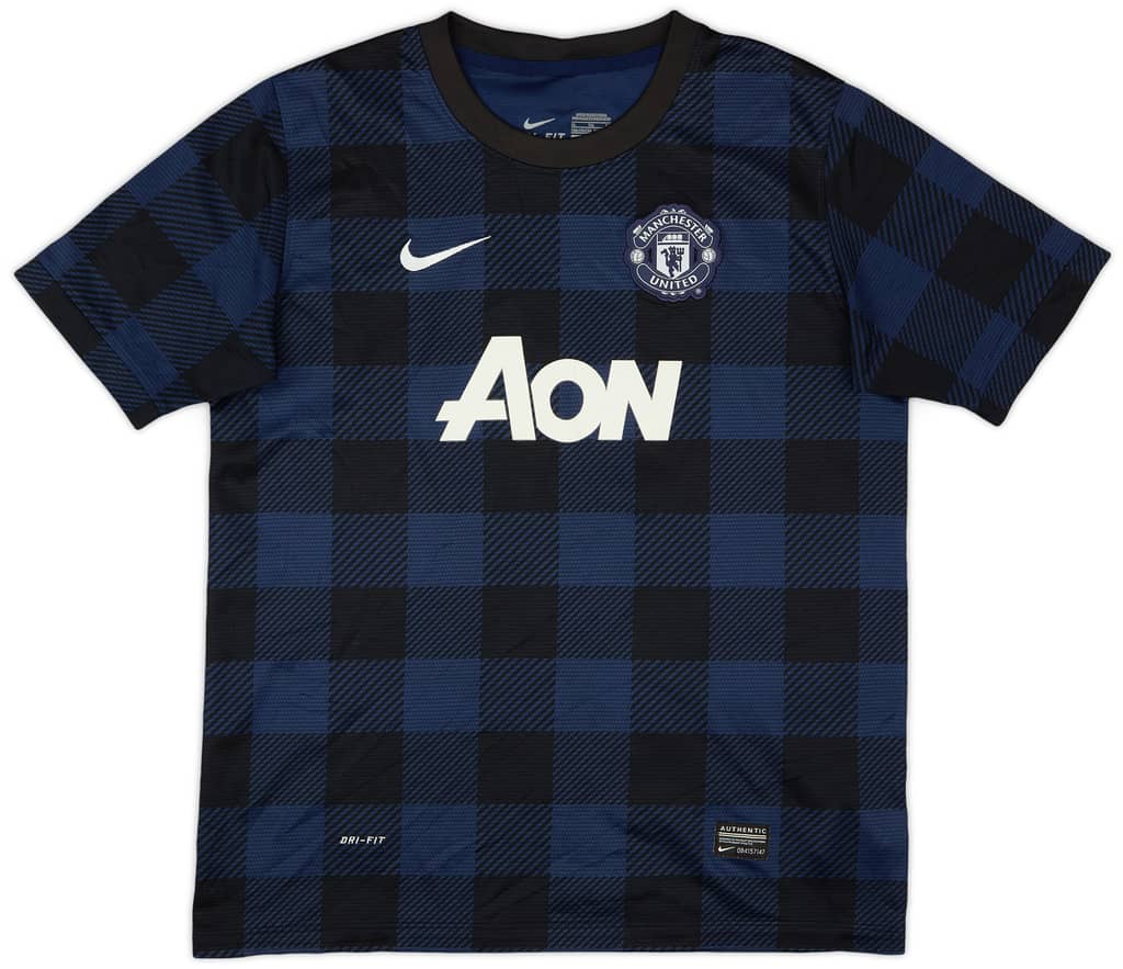 2013-14 Manchester United Away Shirt - 8/10 - (XL.Boys)
