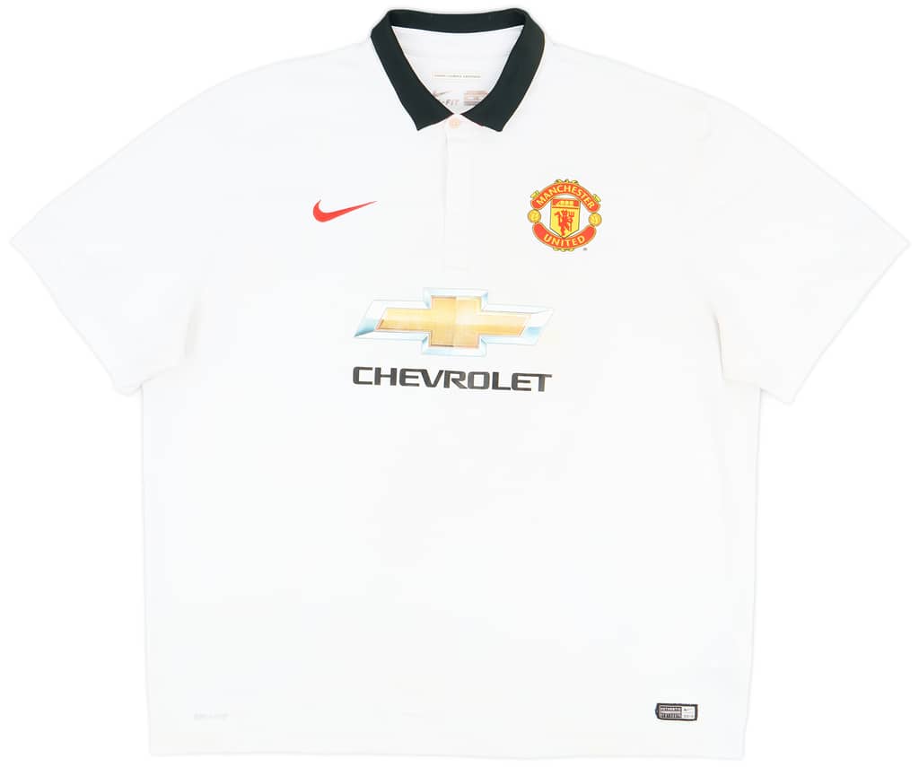 2014-15 Manchester United Away Shirt Mata #8 - 7/10 - (3XL)