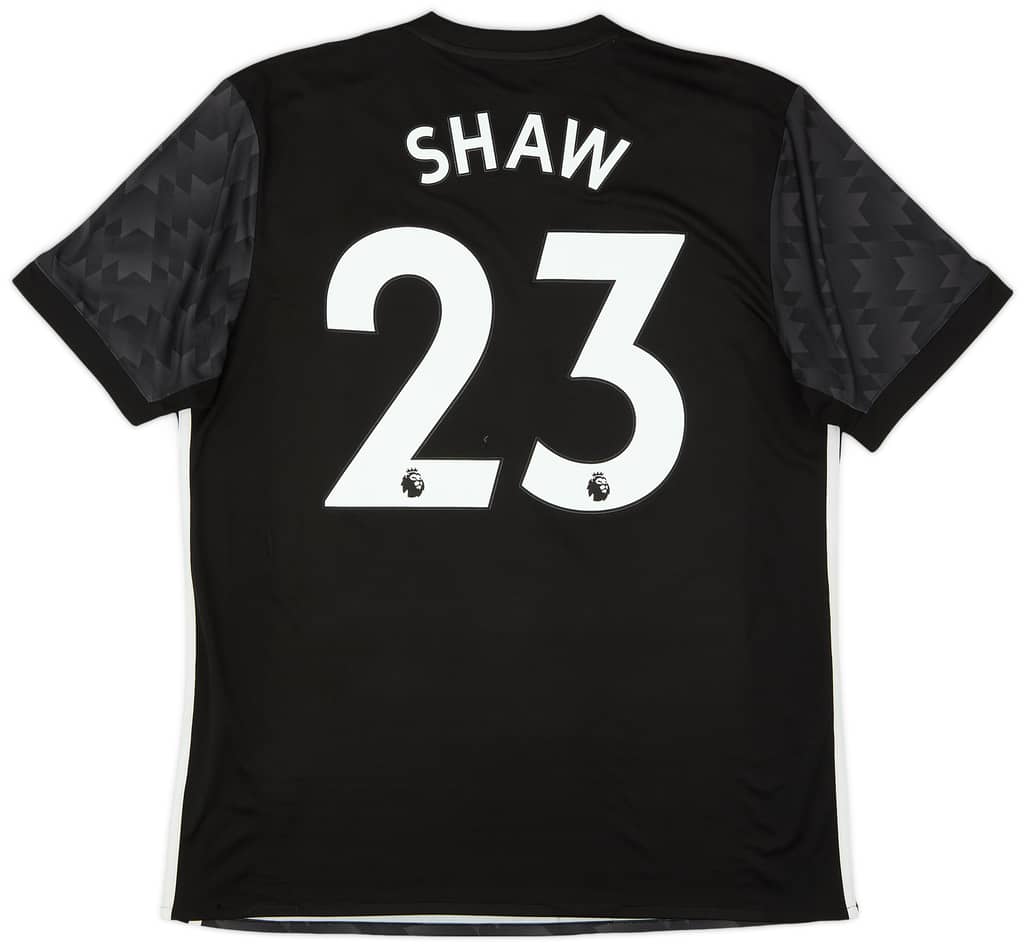 2017-18 Manchester United Away Shirt Shaw #23 - 8/10 - (L)