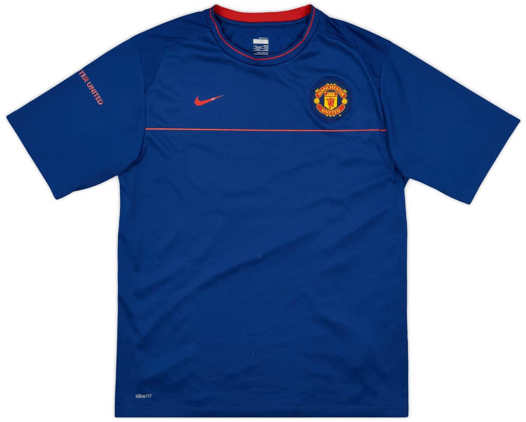 2008-09 Manchester United Nike Training Shirt - 8/10 - (L)