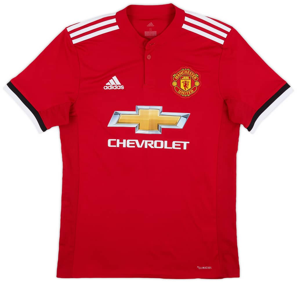 2017-18 Manchester United Home Shirt Shaw #23 - 8/10 - (S)