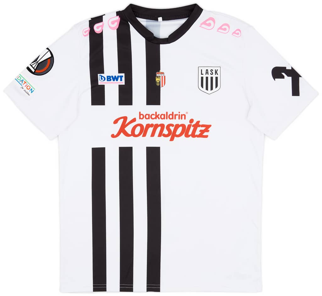 2023-24 LASK Match Issue Europa League Home Shirt Ljubić #21