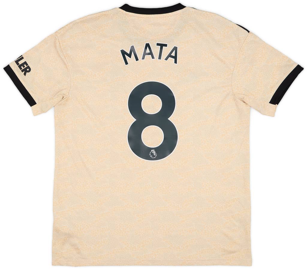 2019-20 Manchester United Away Shirt Mata #8 - 8/10 - (L)