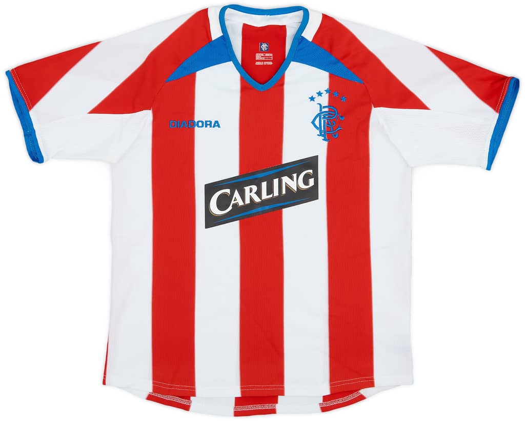 2003-04 Rangers Away Shirt - 7/10 - (M.Boys)