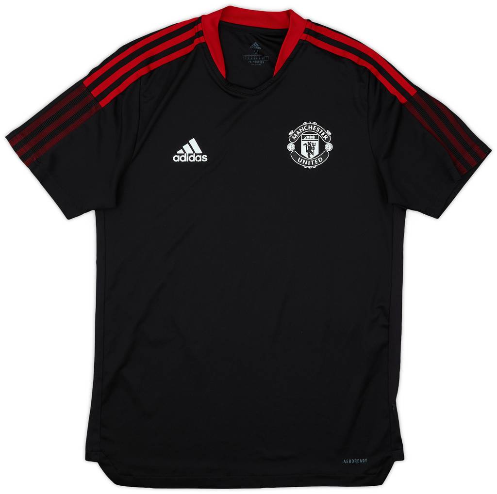 2021-22 Manchester United adidas Training Shirt - 6/10 - (M)
