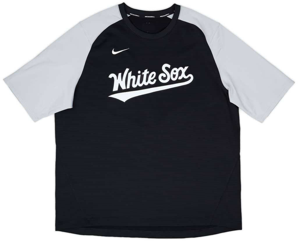 2023-24 Chicago White Sox Nike Pregame Performance S/S Sweat Top - 9/10 - (XXL)