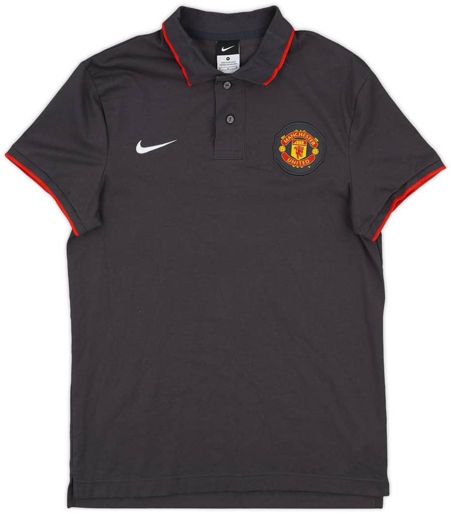2010-11 Manchester United Nike Polo Shirt - 9/10 - (M)