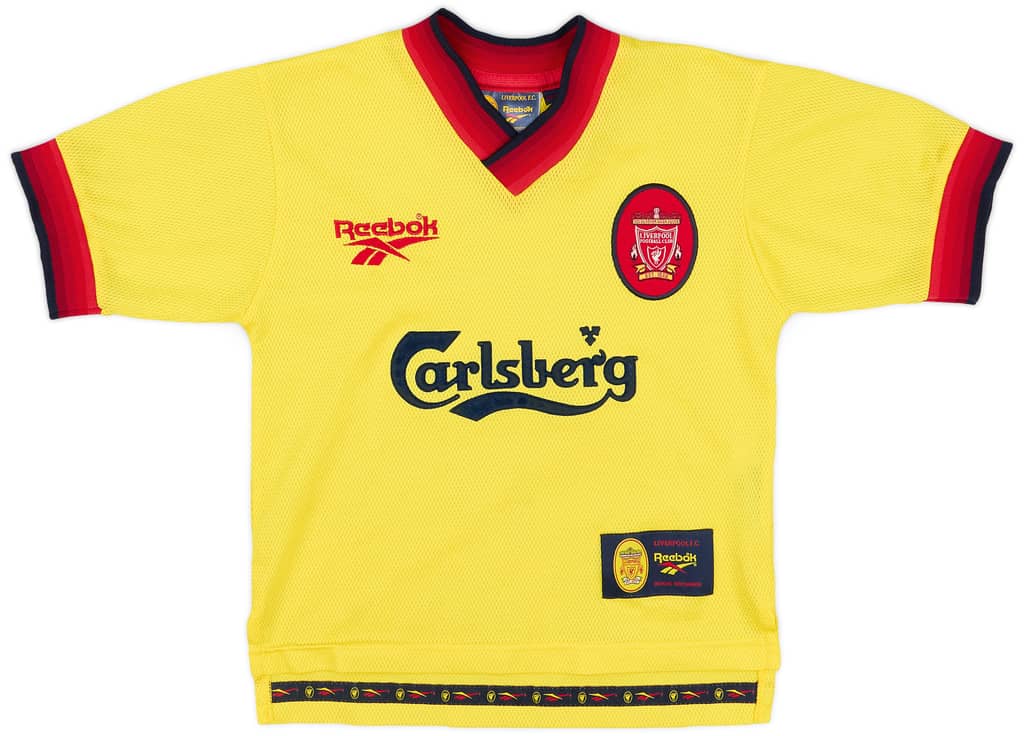 1997-99 Liverpool Away Shirt - 7/10 - (S.Boys)