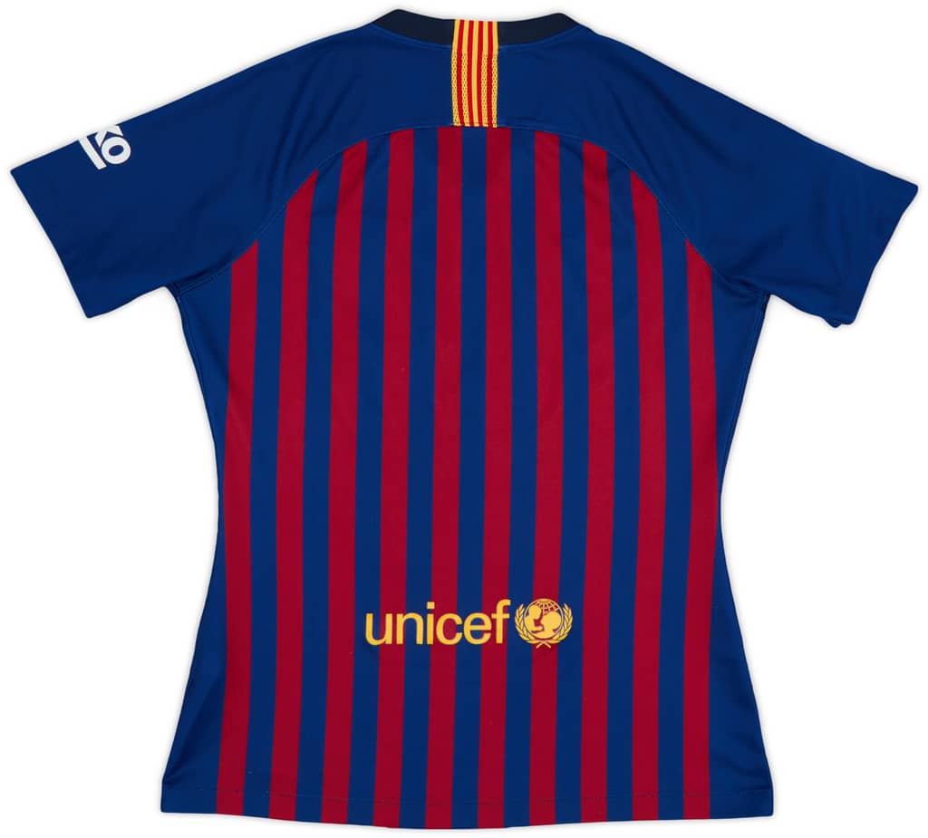 2018-19 Barcelona Home Shirt - 8/10 - (Women's S)