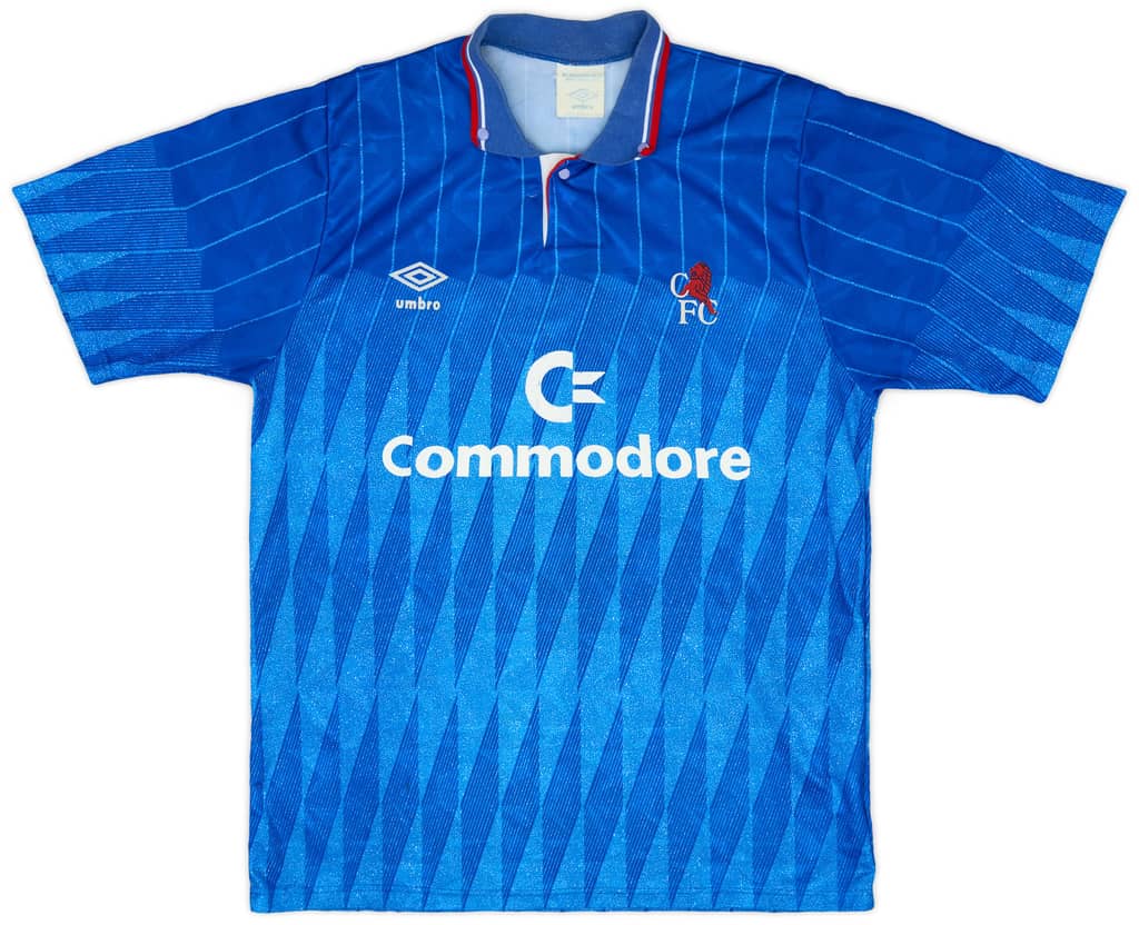 1989-91 Chelsea Home Shirt - 6/10 - (M)