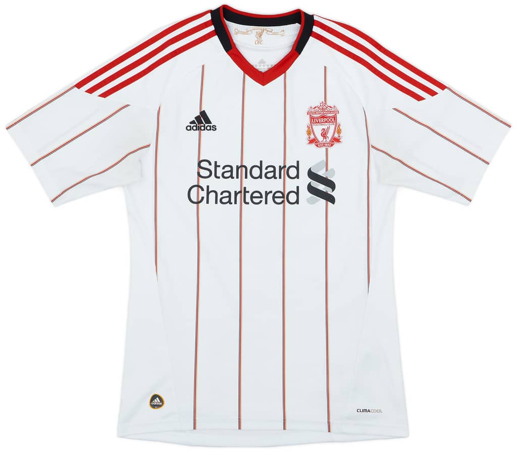 2010-11 Liverpool Away Shirt Gerrard #8 - 7/10 - (S)