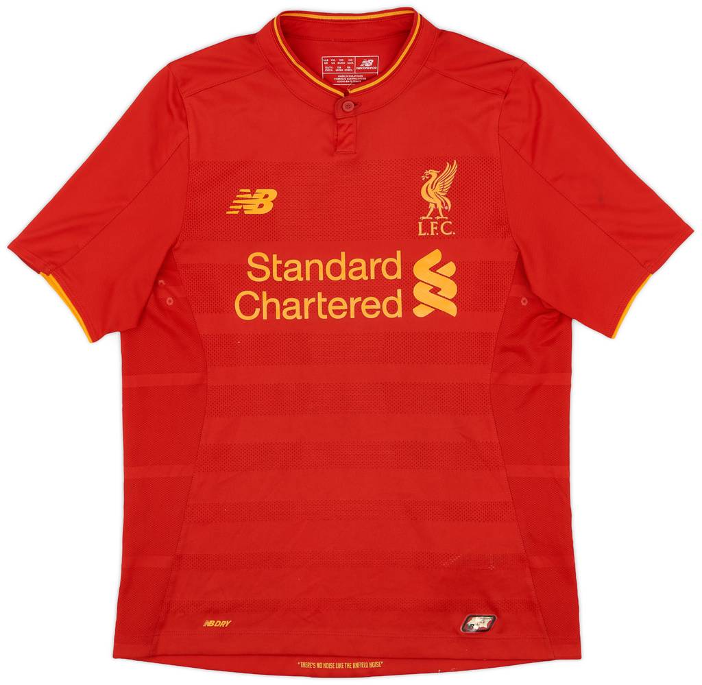 2016-17 Liverpool Home Shirt - 6/10 - (XL.Boys)