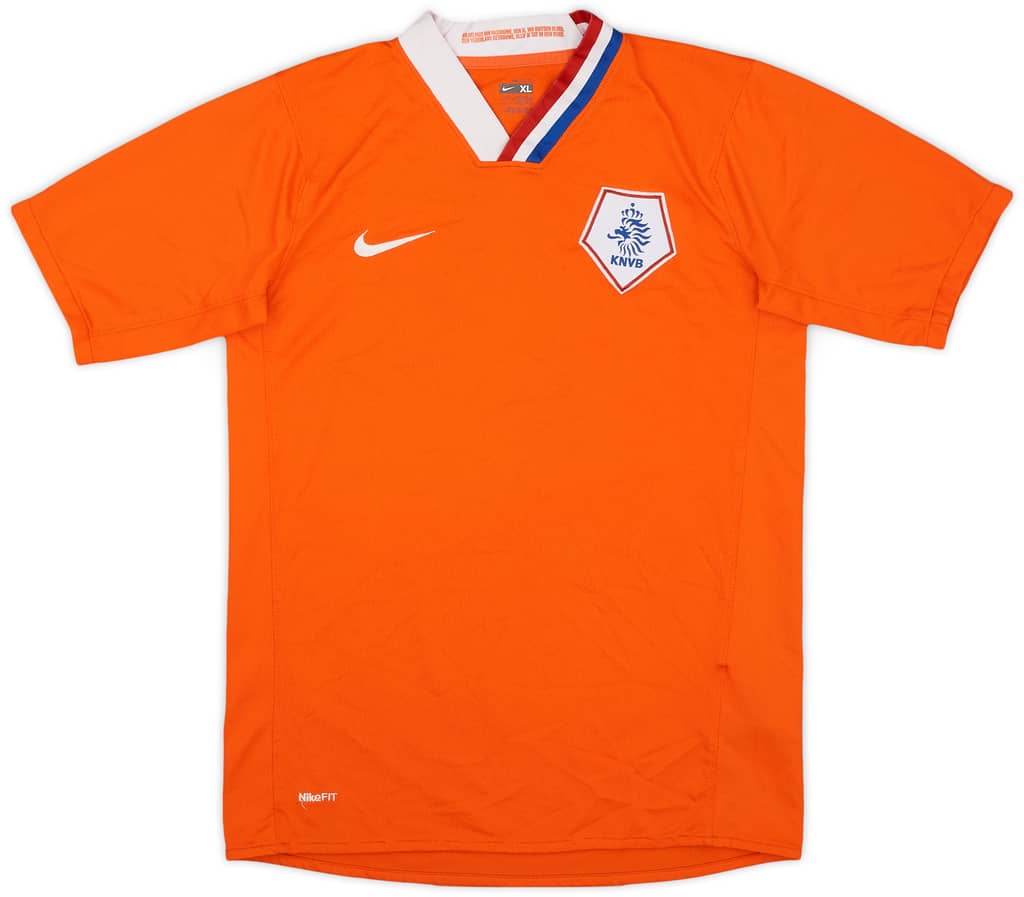 2008-10 Netherlands Home Shirt - 8/10 - (XL.Boys)